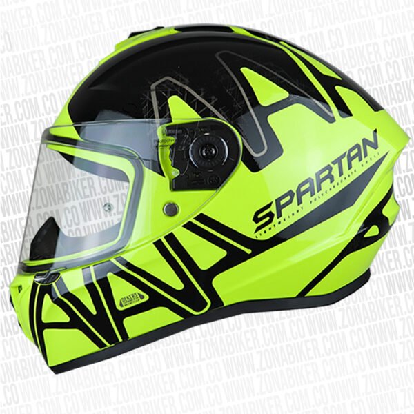 Casco Spartan Draken Dekers Amarillo