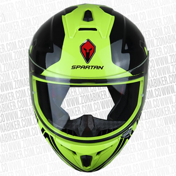 Casco Spartan Draken Dekers Amarillo