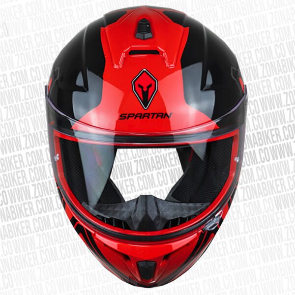 Casco Spartan Draken Dekers Rojo