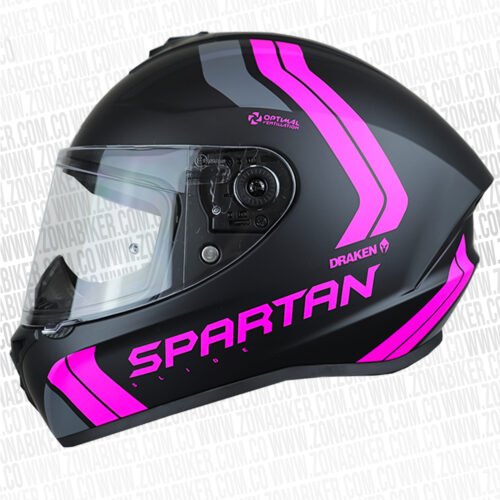 Casco Spartan Draken Slide Rosado