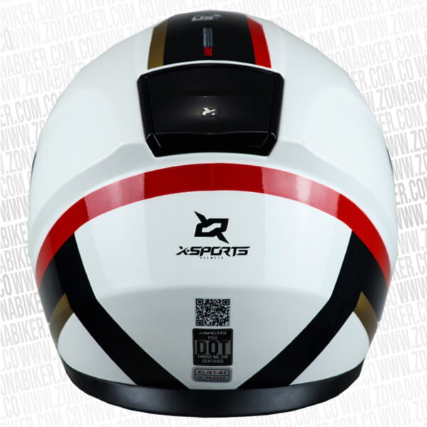 CASCO-X-SPORTS-M66-EURO-BLANCO-AZUL-4.jpg Casco X-Sports M66 Euro Blanco Azul