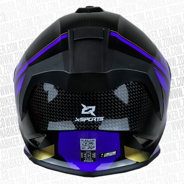 CASCO-X-SPORTS-V151-BRIGTH-NEGRO-MORADO-4.jpg Casco X-Sports V151 Brigth Negro Morado