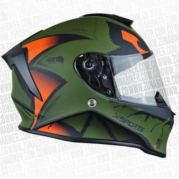 CASCO-X-SPORTS-V151-SWAMP-VERDE-NARANJA-2.jpg Casco X-Sports V151 Swamp Verde Naranja
