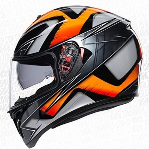 Casco Agv K3 Sv Liquefy Naranja