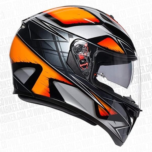 CASCOAGVK3SVLIQUEFYNARANJA2.jpg Casco Agv K3 Sv Liquefy Naranja