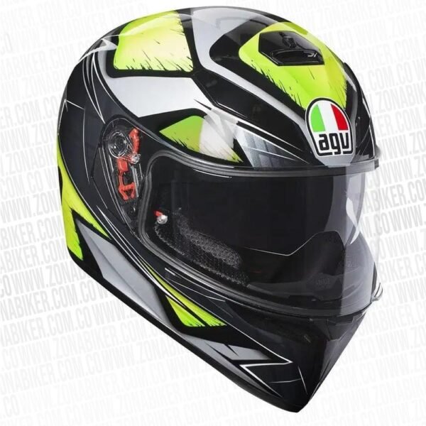 CASCOAGVK3SVLIQUEFYVERDE1.jpg Casco Agv K3 Sv Liquefy Verde