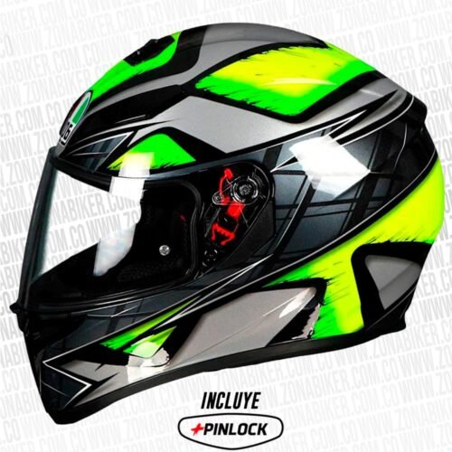 Casco Agv K3 Sv Liquefy Verde