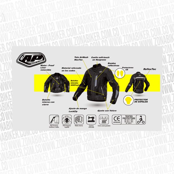CHAQUETA-AP-VR-MESH-MISANO-NEGRO-GRIS-2.jpg Chaqueta Ap Verano Mesh Misano Negro