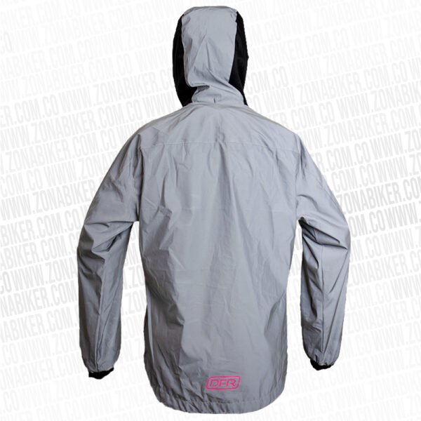 CHAQUETA CORTAVIENTO REFLECTIVA DFR 057 DOBLE FAZ FUCSIA