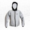 CHAQUETA CORTAVIENTO REFLECTIVA DFR 057 DOBLE FAZ VERDE