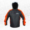 CHAQUETA CORTAVIENTO REFLECTIVA DFR 057 DOBLE FAZ NARANJA