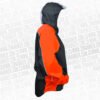 CHAQUETA CORTAVIENTO REFLECTIVA DFR 057 DOBLE FAZ NARANJA