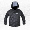 Chaqueta Doble Faz 100% Impermeable Negro