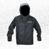 CHAQUETA CORTAVIENTO REFLECTIVA DFR 057 DOBLE FAZ NEGRA