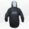 CHAQUETA CORTAVIENTO REFLECTIVA DFR 057 DOBLE FAZ NEGRA