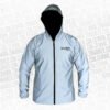 Chaqueta Poliester Bullet Doble Faz Negro Gris