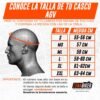 Casco Agv K5 Multithunder Blanco Rojo