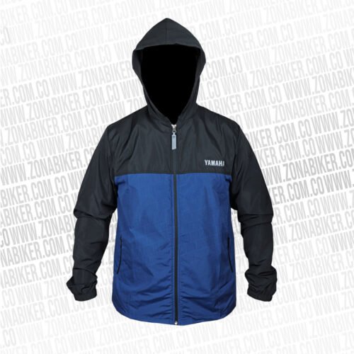 Cortaviento Eco Yamaha Negro Azul
