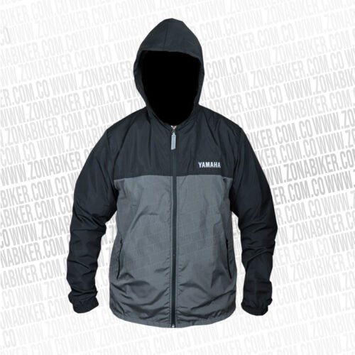 Cortaviento Eco Yamaha Negro Gris