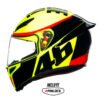 Casco Agv K1-S Grazie_Vale Amarillo Negro