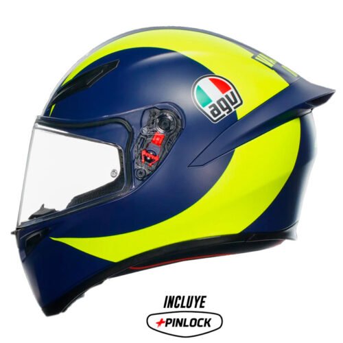 Casco Agv K1-S Soleluna 2018 Amarillo
