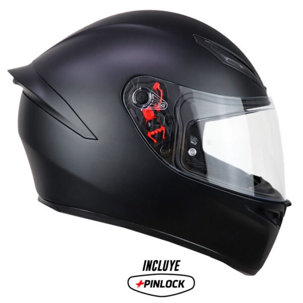 Casco Agv K1-S Mono Solid Negro