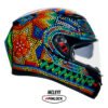 Casco Agv K3 Rossi Winter 2018 Full Color