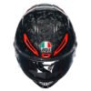 Casco Agv Pista Gpr Multi2206 Italia Carbon Negro