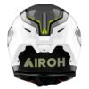 Casco Airoh Gp550 S Rush Blanco Amarillo Gris