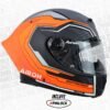 Casco Airoh Valor Gp550 S Rush Naranja Fluorescente