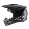Casco Alpinestars S-M5 Solid Negro