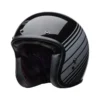 Casco Bell Custom 500 Edg Negro Gris