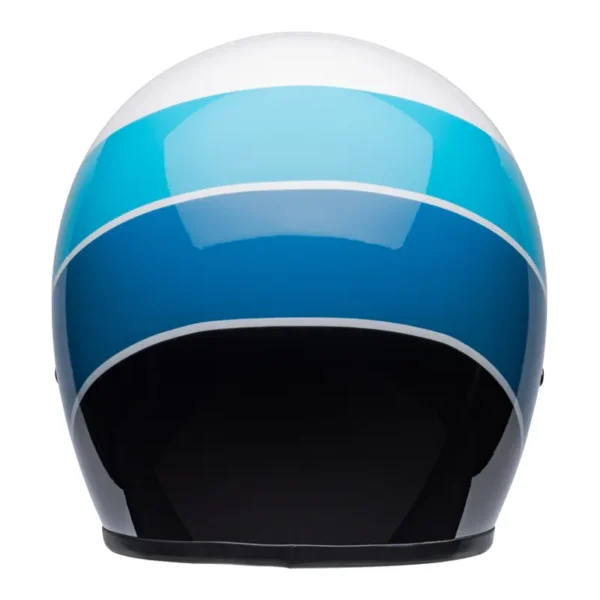 Casco Bell Custom 500 Rif Blanco Azul