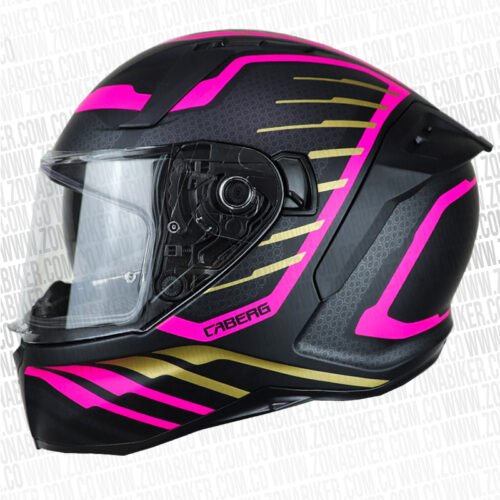 Casco Caberg Avalon Forge Negro Rosado
