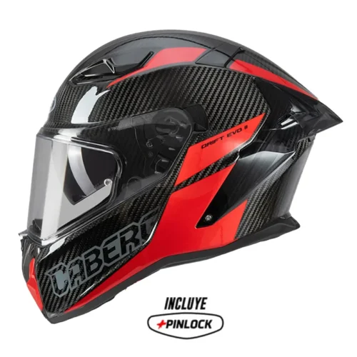 Casco Caberg Drift Evo Carbón Nova ll Rojo