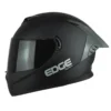 Casco Edge Racer Solido Negro