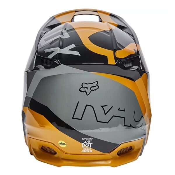 Casco-Fox-V1-Skew-Negro-Dorado-3.jpg Casco Fox V1 Skew Negro Dorado