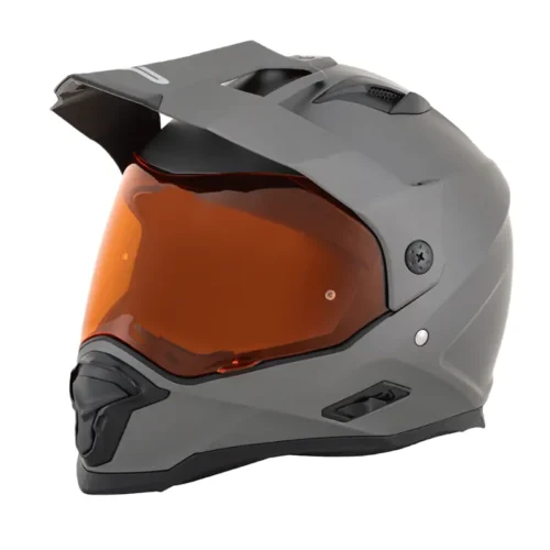 Casco Fp Barstow S5 Titanio Ambar