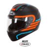Casco Hjc C10 Lito_Mc27-Sf Negro Azul Naranja