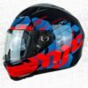 Casco Hjc I70 Alligon Mc21 Azul Rojo