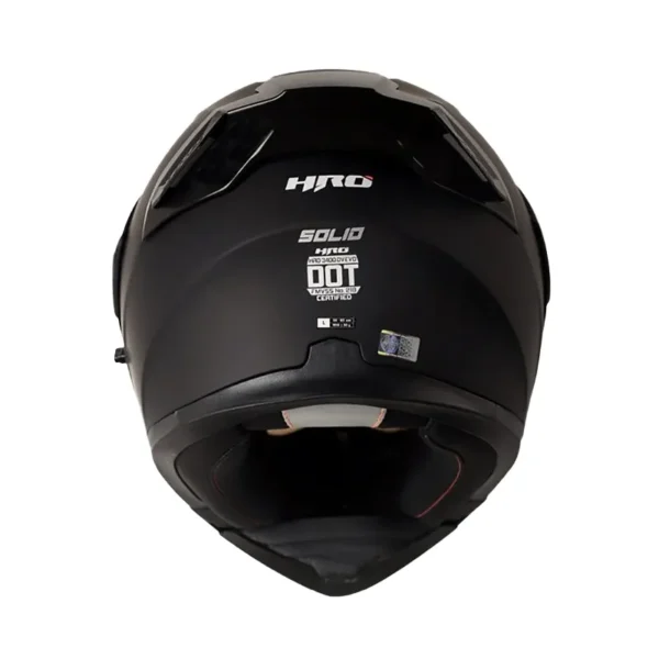 Casco Hro 3400Dv Evo Negro Silver Visor Iridium Azul