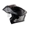 Casco Hro 3400Dv Evo Razor Negro Gris Visor Iridium Silver