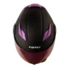 Casco Hro 3400Dv Evo Solid Negro Morado Visor Iridium Morado