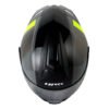 Casco Hro 3480dv Evo Racespec Gris Amarillo Visor Iridium Silver