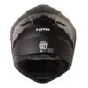 Casco Hro 3480dv Evo Solid Negro Gris Visor Smoke Claro Iridium Silver