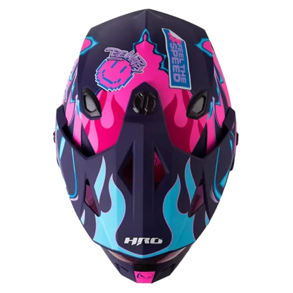 Casco-Hro-Mx-330Dv-Stay-Wild-Fucsia-Morado-Visor-Iridium-Morado-2.webp Casco Hro Mx-330Dv Stay Wild Fucsia Morado Visor Iridium Morado
