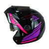 Casco Ich 3110 Auge Negro Morado