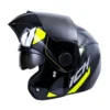 Casco Ich 3110 Ginex Negro Amarillo Visor Random