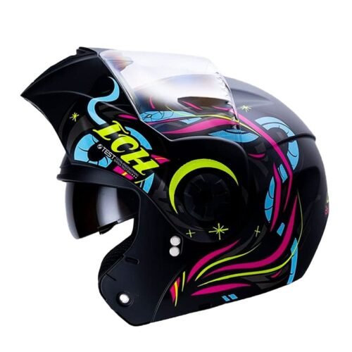 Casco Ich 3110 Kids Calmnezz Negro Amarillo