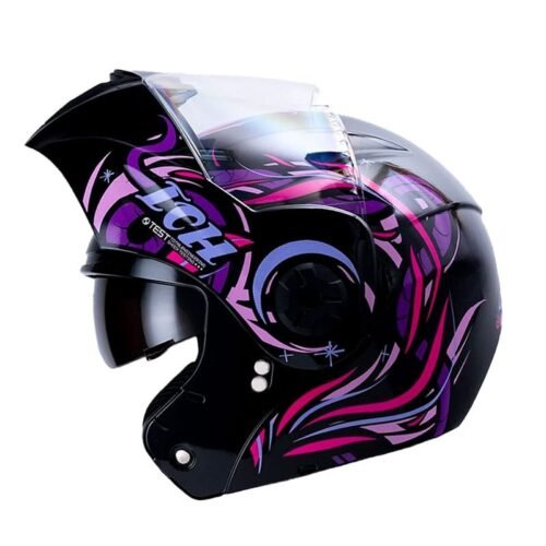 Casco Ich 3110 Kids Calmnezz Negro Morado
